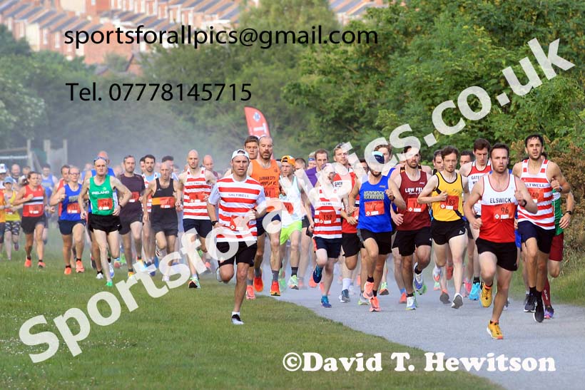 Newburn Riverside Run (organsied by Elswick Harriers), 2022 Newburn Riverside Run, Newcastle upon Tyne. Photo: David T. Hewitson/Sports for All Pics